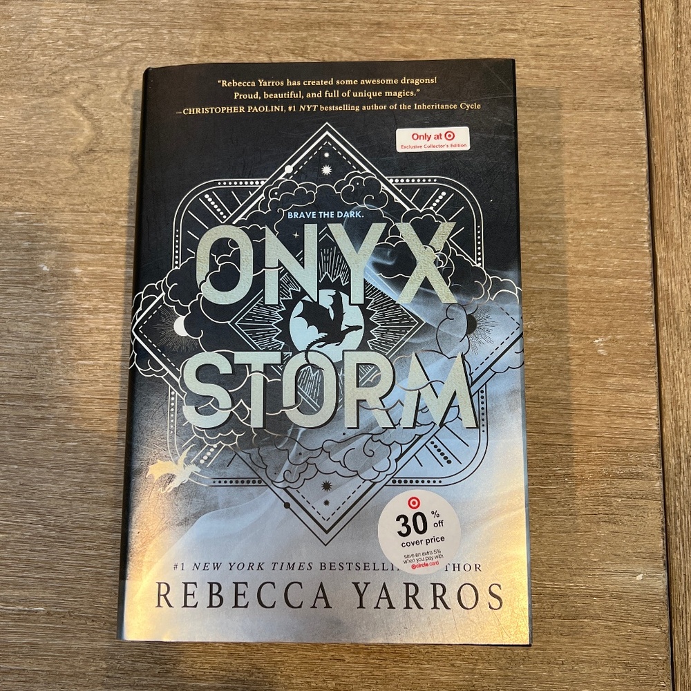 Onyx Storm - Target Exclusive Collector's Edition - by Rebecca Yarros (Hardcover